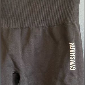 Gymshark 7/8 black ombré leggings